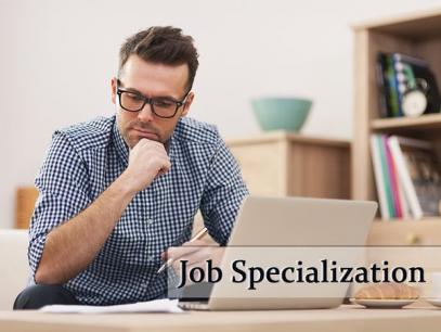 Job Specialization Essay Job Specialization Essay
